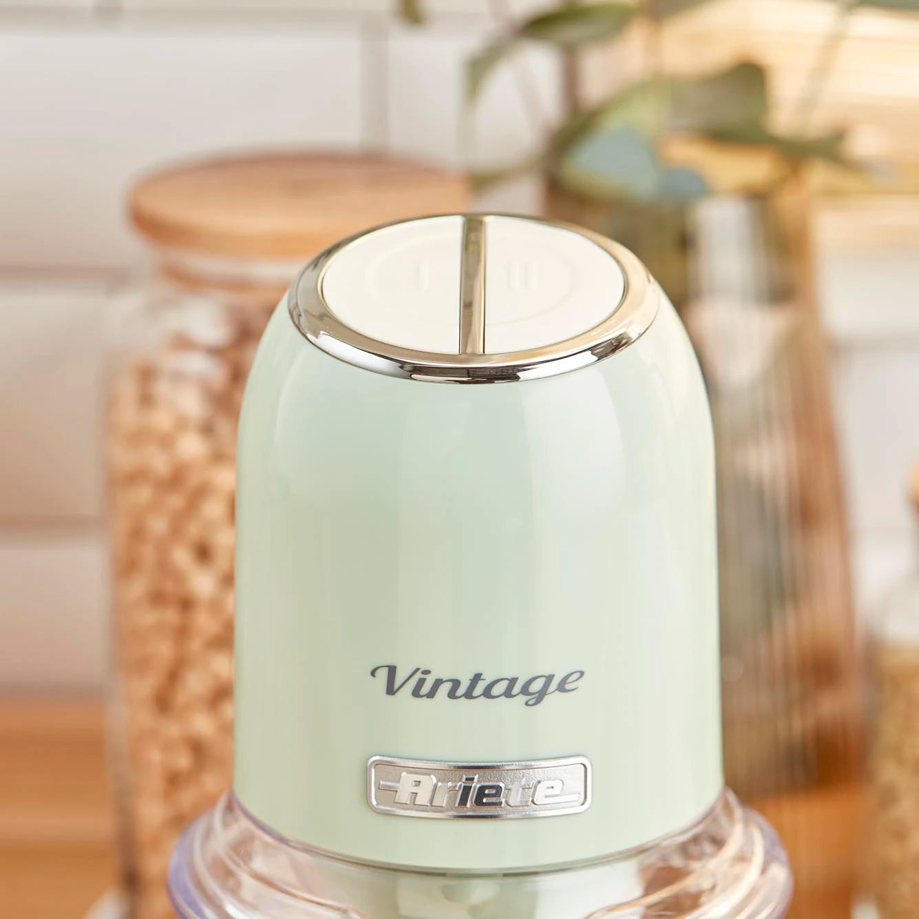 Ariete 4 Bıçaklı Vintage Rondo 600 ml Bej - YEŞİL - ‎12x12,5x26 cm - 4