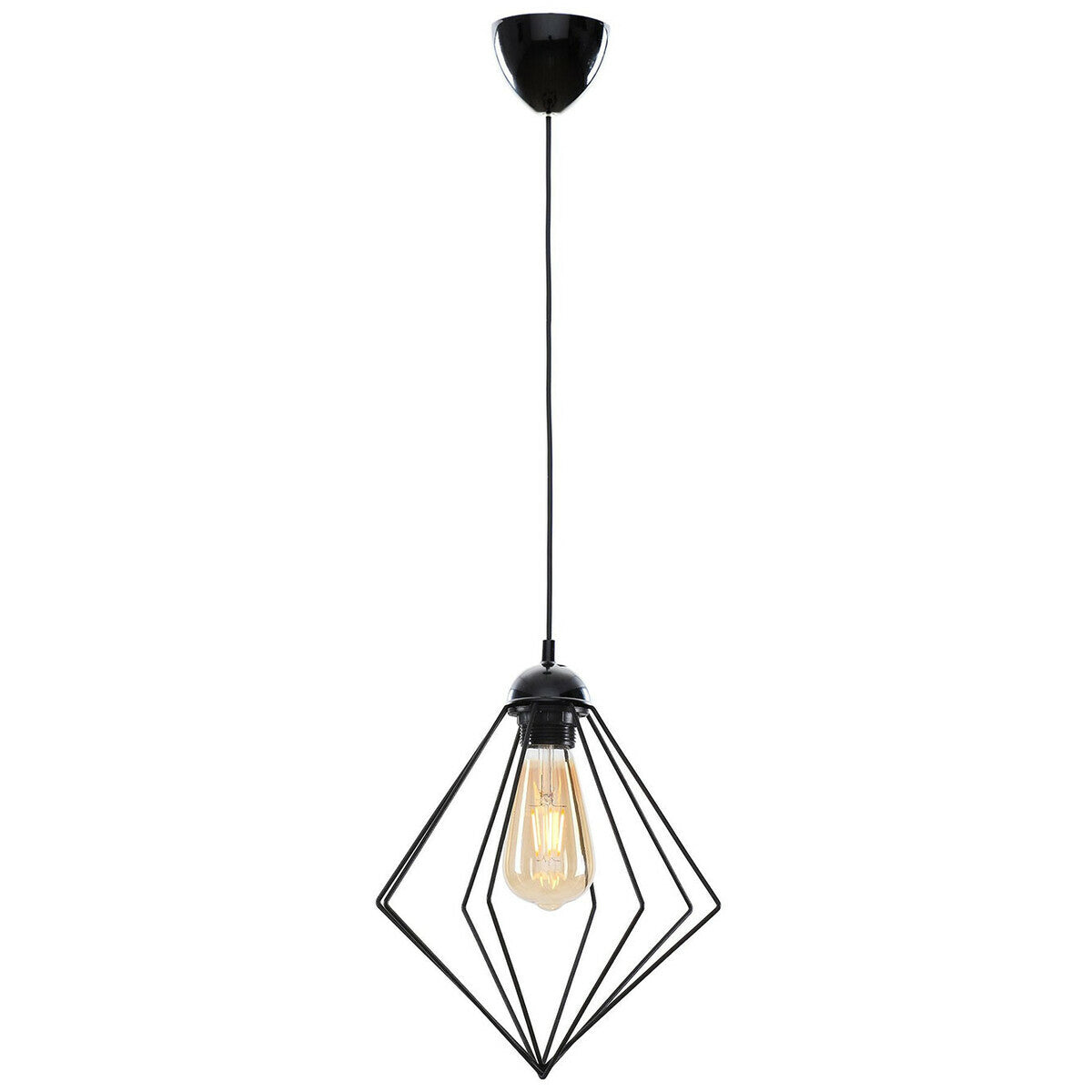 İklima Tekli Avize Beyaz (24x72 cm) - SİYAH - 24x72 cm - 2