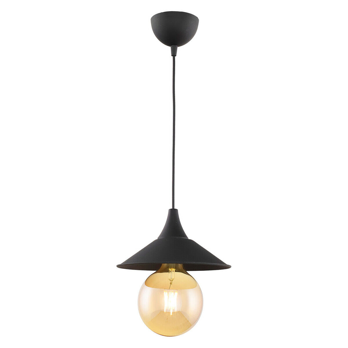 Berlin Tekli Avize Beyaz (20x65 cm) - SİYAH - 20x65 cm - 2