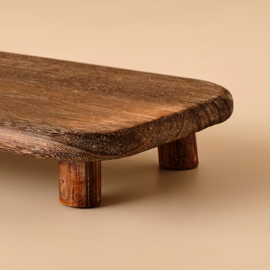 Andile Ayaklı Sunum Tahtası Naturel (30x20x5,5 cm) - 2