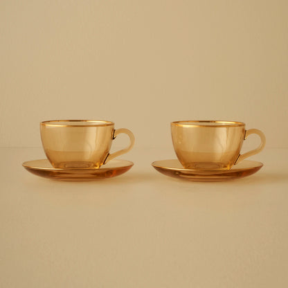 Allure Çay Fincanı Seti 2'li Amber (240 cc)