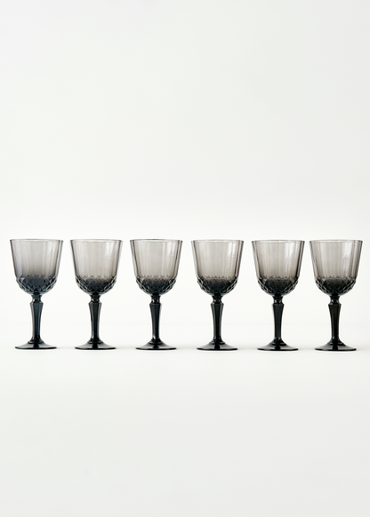 Colore Kesme Kadeh 6'lı Amber (310 cc)