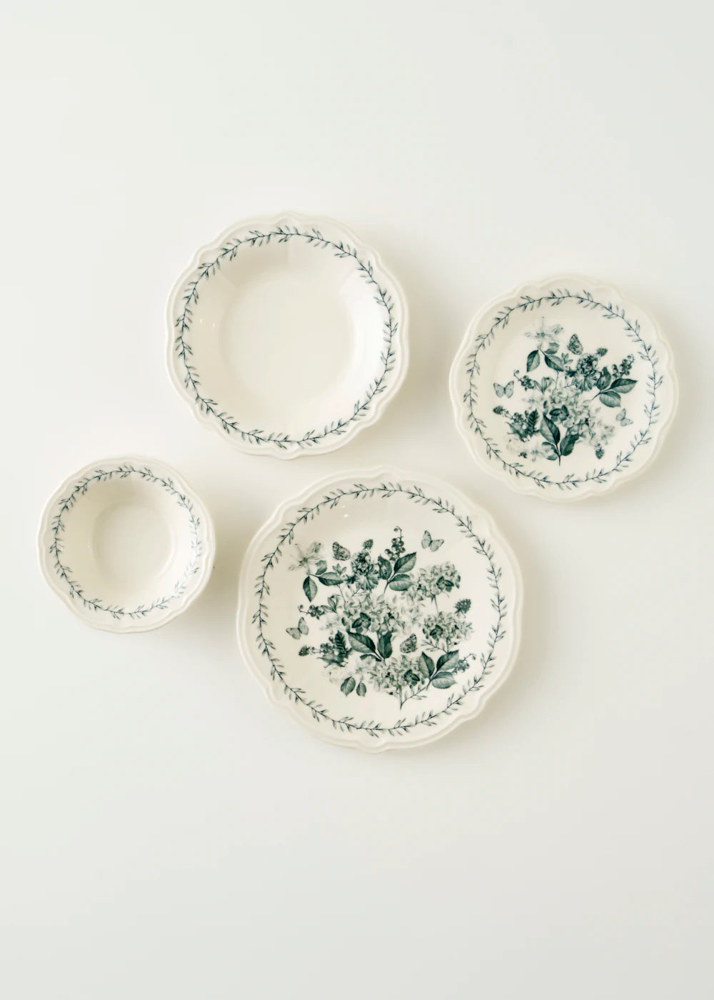 Isabella Stoneware 24 Parça 6 Kişilik Yemek Takımı Yeşil - 6