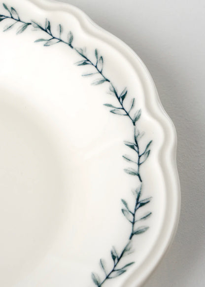 Isabella Stoneware 24 Parça 6 Kişilik Yemek Takımı Yeşil - 8