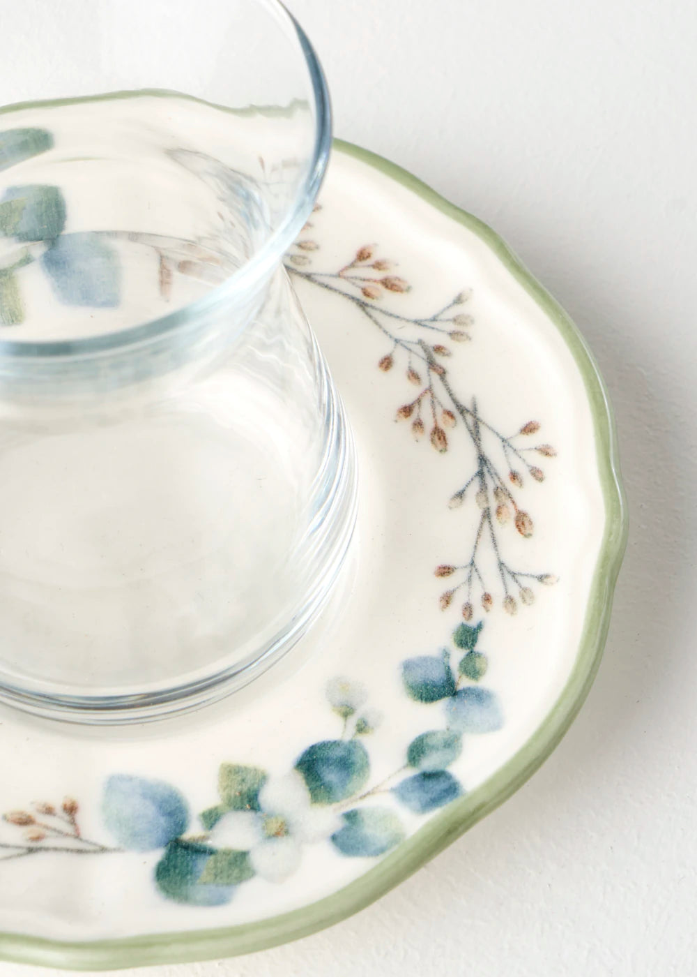 Ocaliptus Stoneware 26 Parça 6 Kişilik Kahvaltı Takımı Yeşil