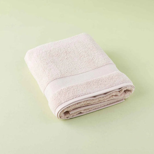 %100 Pamuk Premium Banyo Havlusu Bej (90x150 cm)