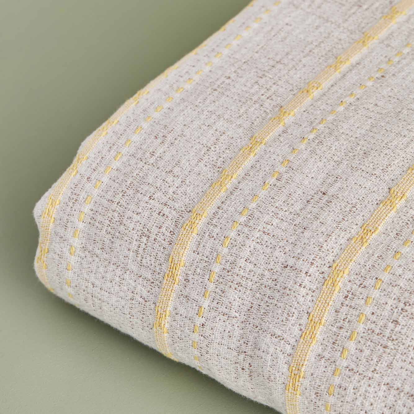 %100 Pamuk Steva - 220x240 cm - SARI - 8
