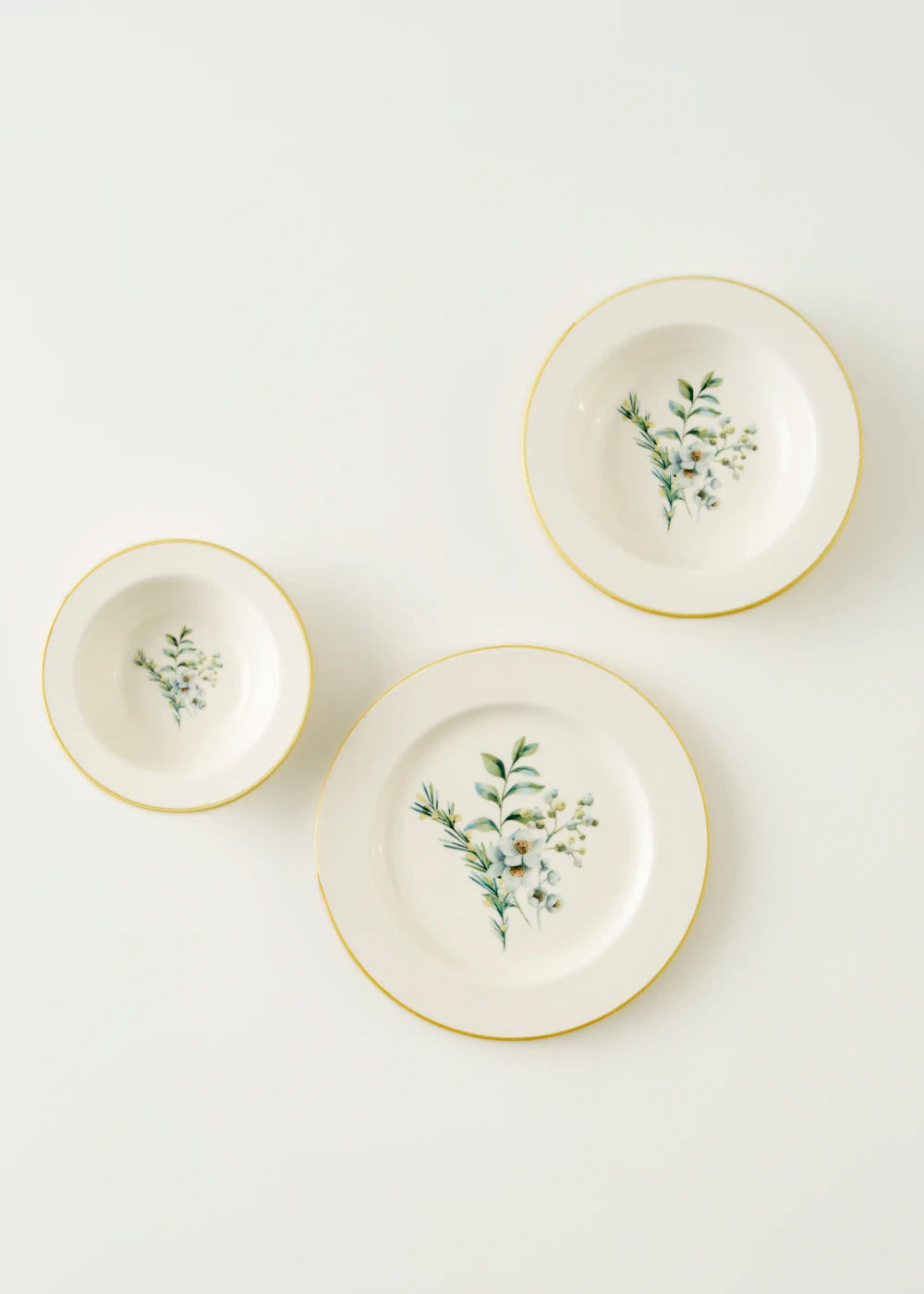 Garden Stoneware 12 Parça 4 Kişilik Yemek Takımı Mix - 7