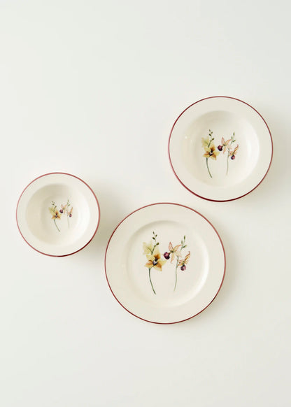 Garden Stoneware 12 Parça 4 Kişilik Yemek Takımı Mix - 8