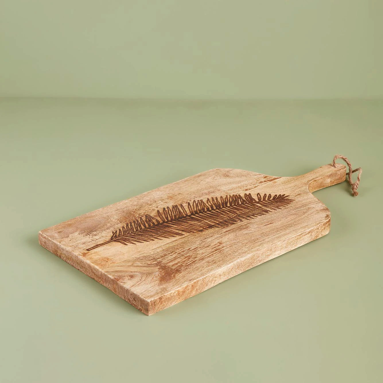 Feather Mango Sunum Tahtası Naturel (51x25 cm) - 2