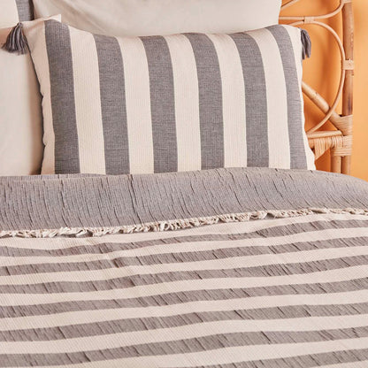 %100 Pamuk 3 Katlı Müslin Sofia - 230x240 - GRİ - 2