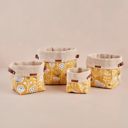 Cichorium Organizer Sepet Sarı (25x20 cm) - 16x13 cm - SARI - 4