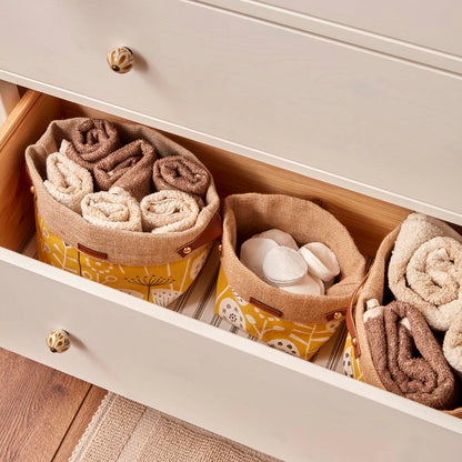 Cichorium Organizer Sepet Sarı (25x20 cm) - 16x13 cm - SARI - 5