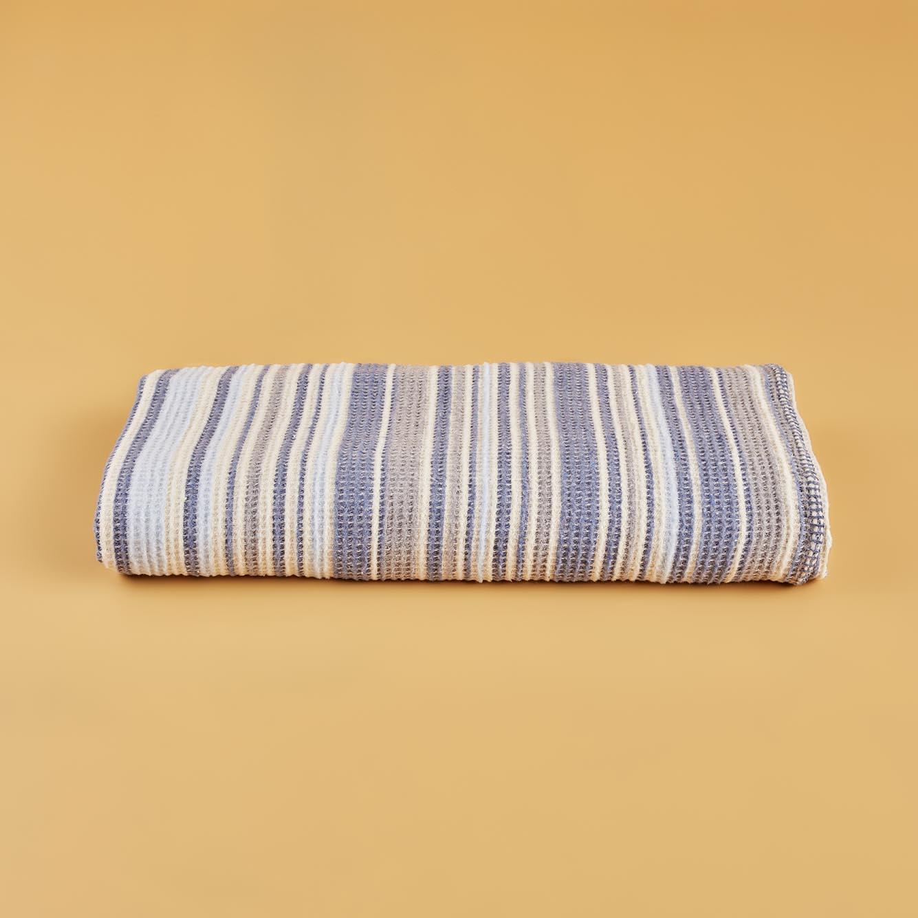Stripe Pamuklu - 150x200 cm - MAVİ - 4