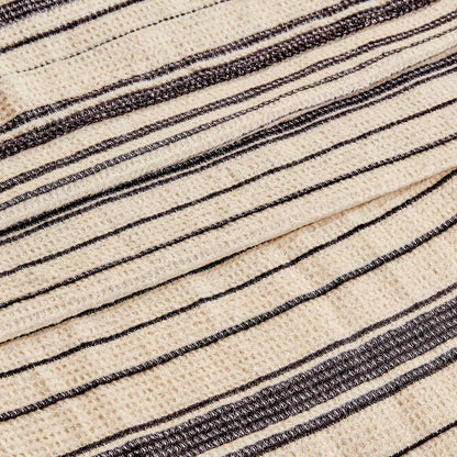 Stripe Pamuklu - 150x200 cm - SİYAH - 3
