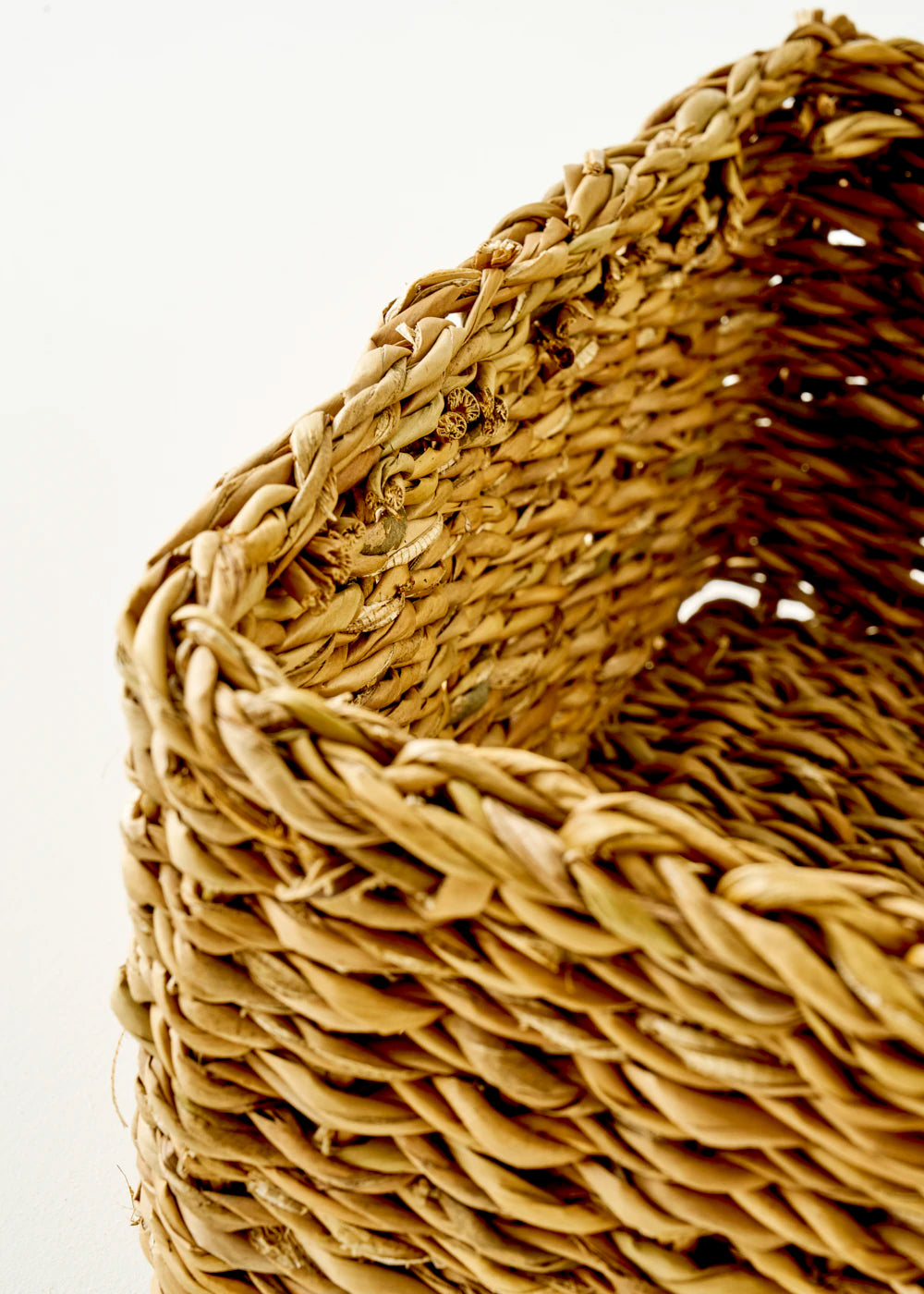 Kiara Hasır Kare Sepet Naturel (26x26x12 cm) - 18x18x8 cm - NATUREL - 2