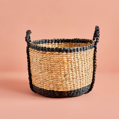 Bailey Hasır Sepet Naturel (28x23 cm)