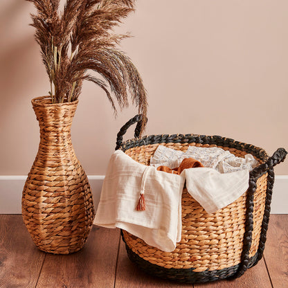 Bailey Hasır Sepet Naturel (28x23 cm) - 33x21 cm - NATUREL - 3