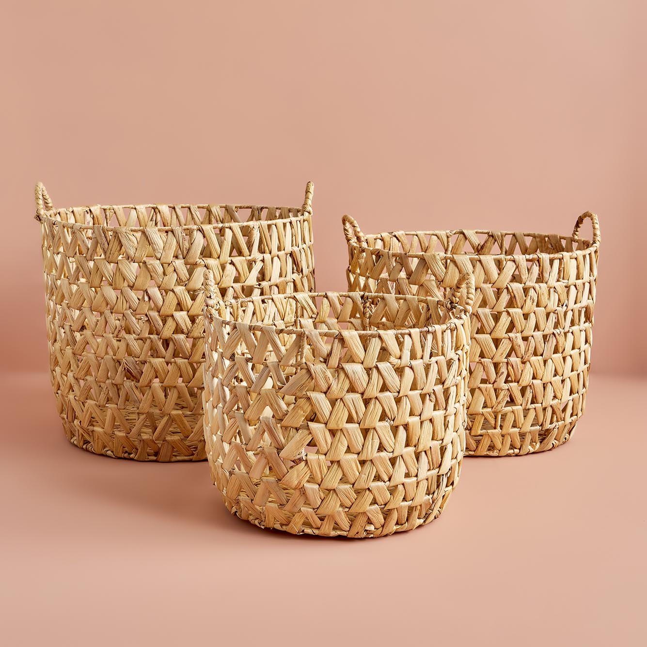 Pankow Hasır Sepet Naturel (36x27 cm) - 41x32 cm - NATUREL - 2
