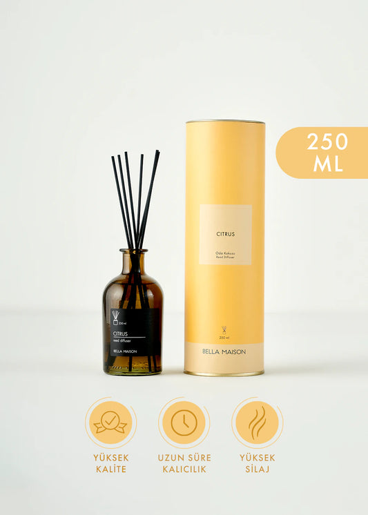 Citrus Çubuklu Oda Kokusu Siyah (250 ml)
