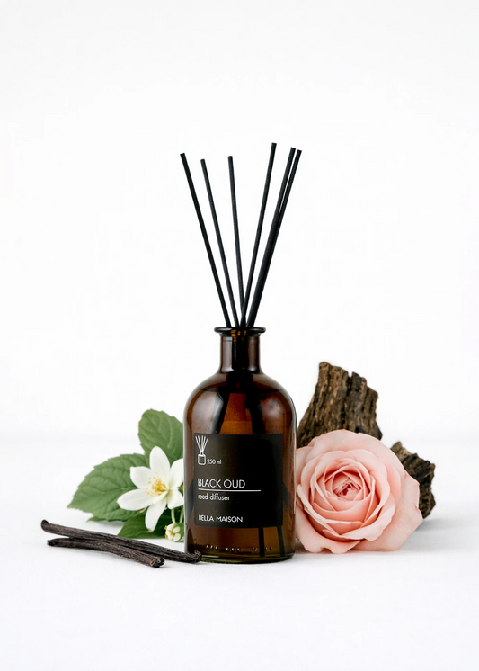 Black Oud Çubuklu Oda Kokusu Siyah (250 ml)