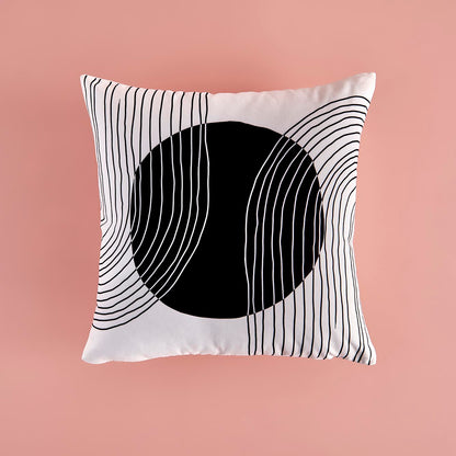 Geo Graphic Line Kırlent Kılıfı (43x43 cm) - 3