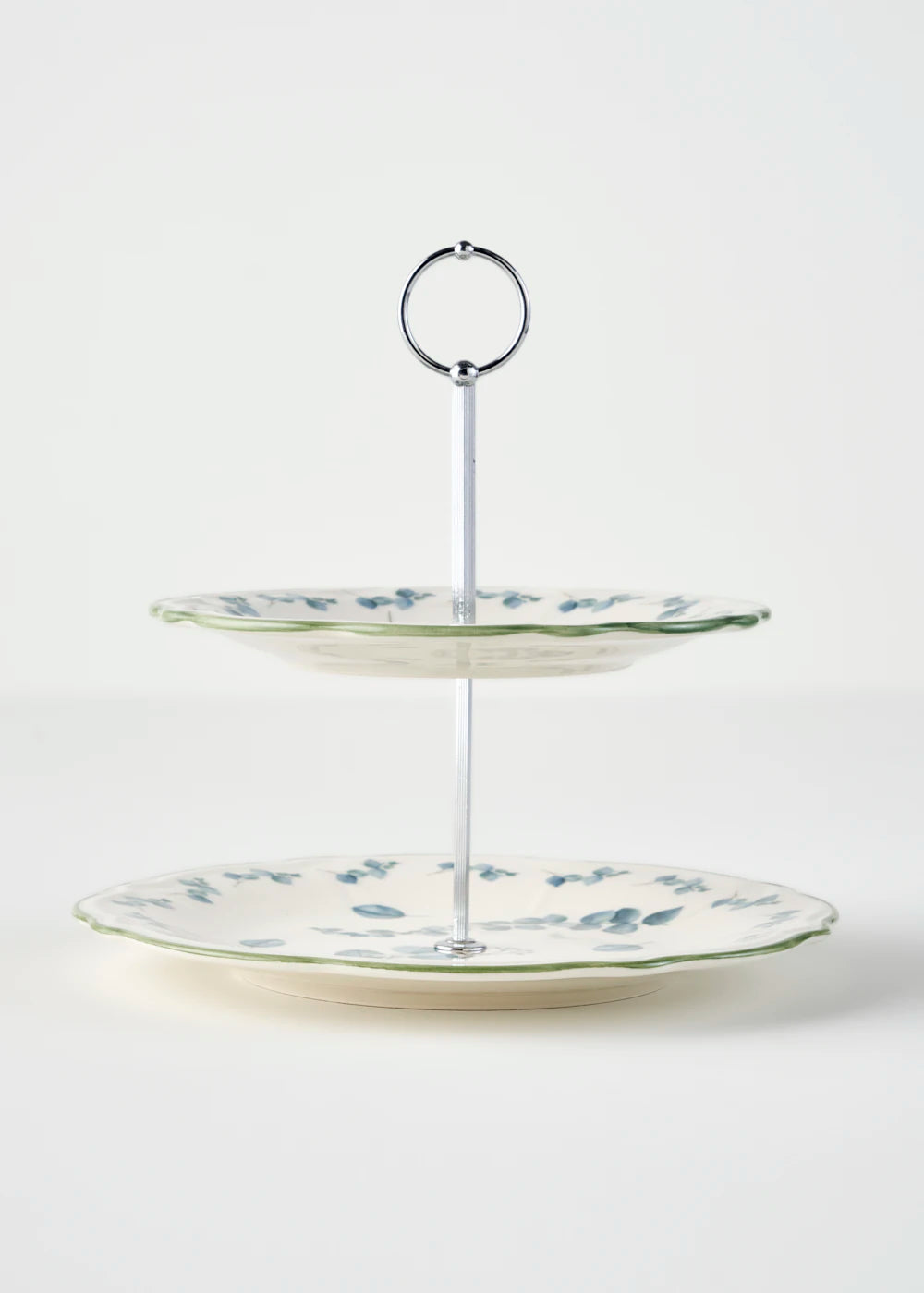 Ocaliptus Stoneware 2 Katlı Kurabiyelik Yeşil