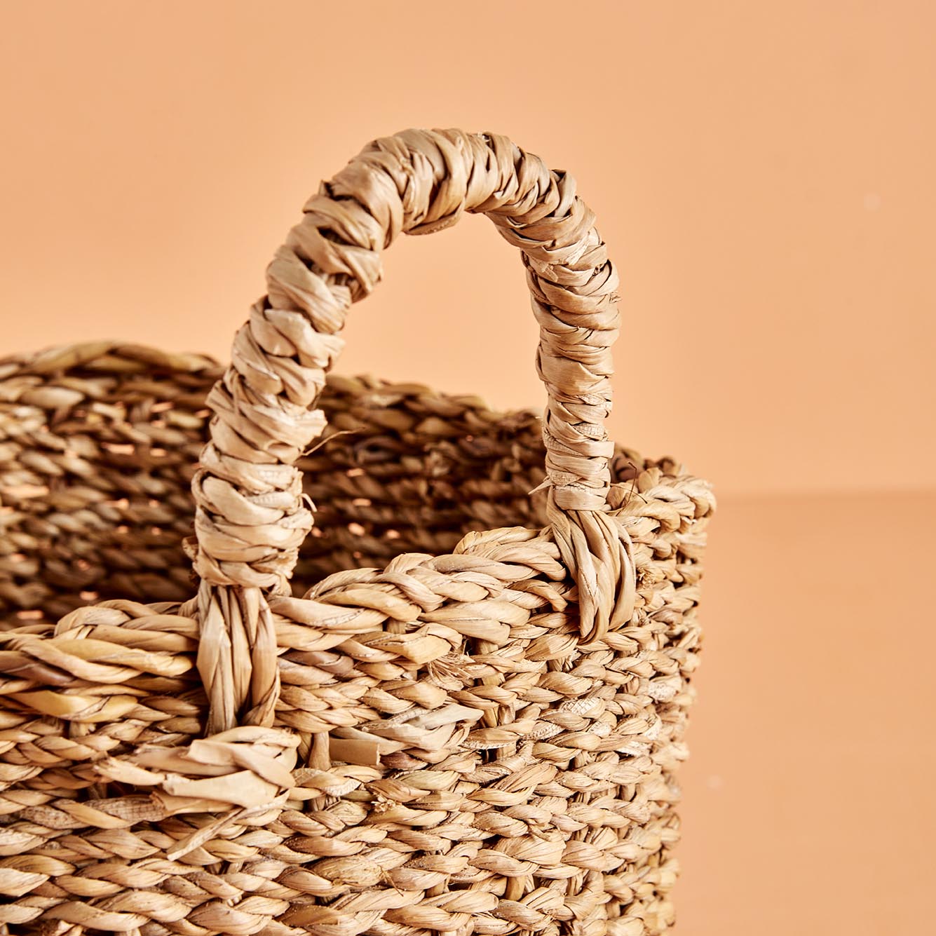 Trilla Hasır Sepet (33x26 cm) - 28x22 cm - NATUREL - 2