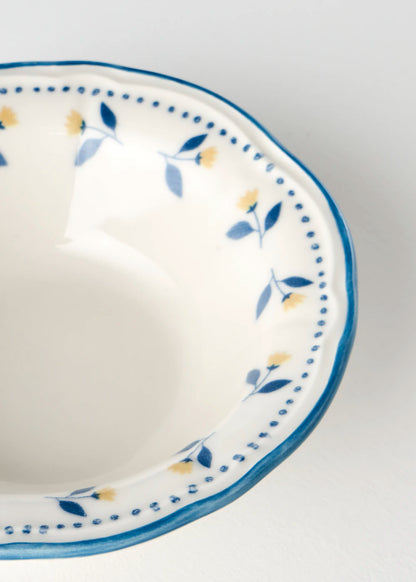 Mabel Stoneware 24 Parça 6 Kişilik Yemek Takımı Mavi