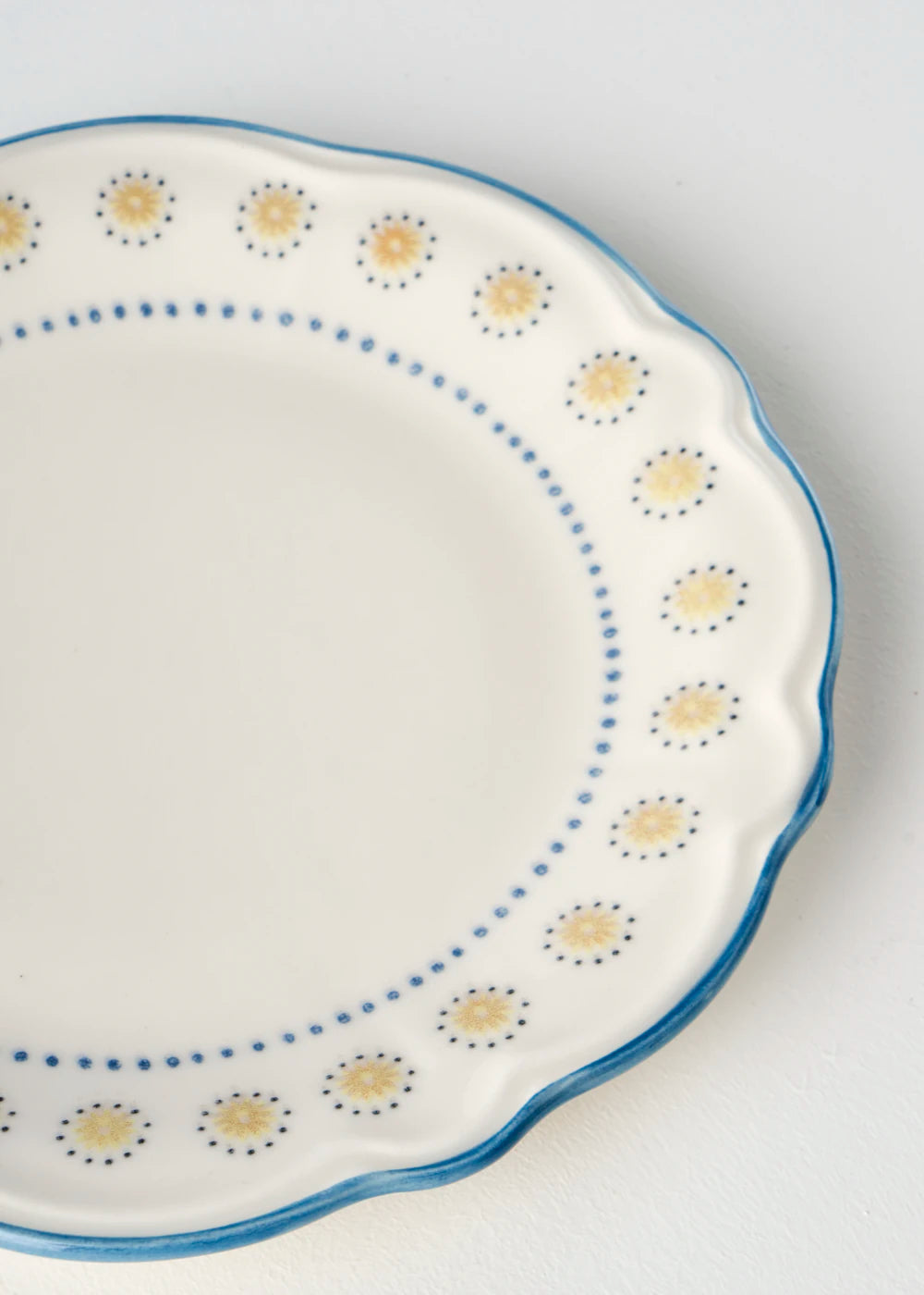 Mabel Stoneware 24 Parça 6 Kişilik Yemek Takımı Mavi - 9