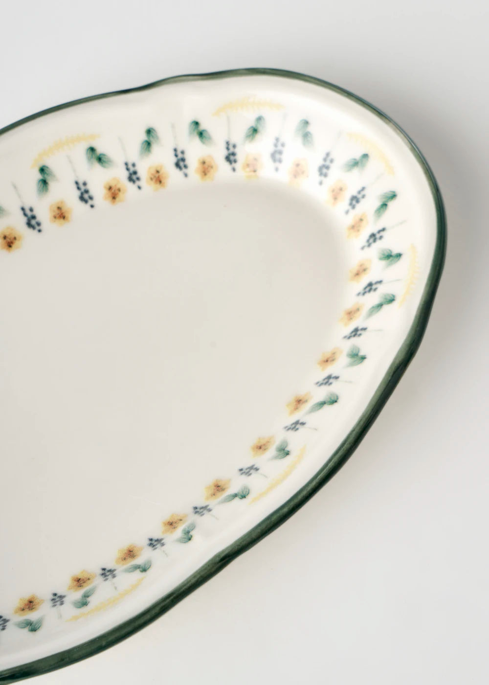 Adelina Stoneware 26 Parça 6 Kişilik Kahvaltı Takımı Yeşil - 8