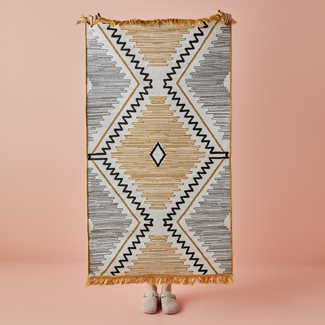 Nina Kilim Hardal (120x180 cm)