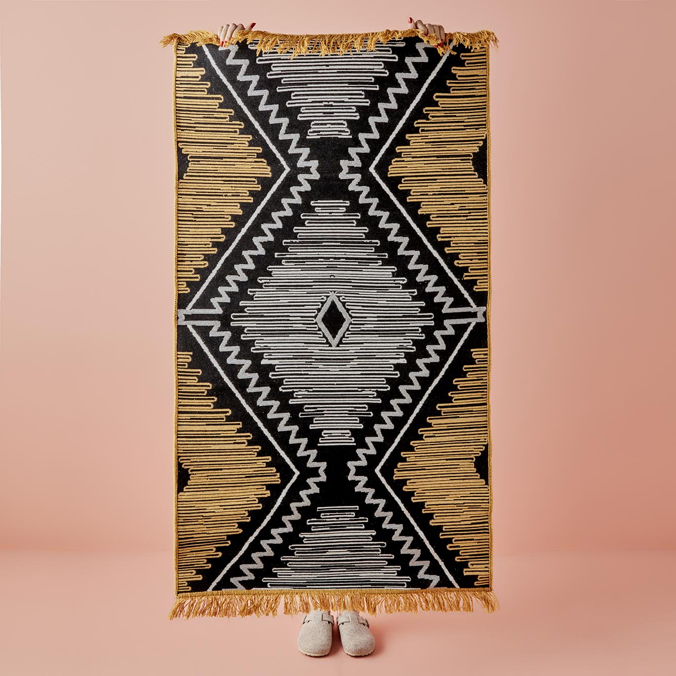Nina Kilim Hardal (120x180 cm) - 2