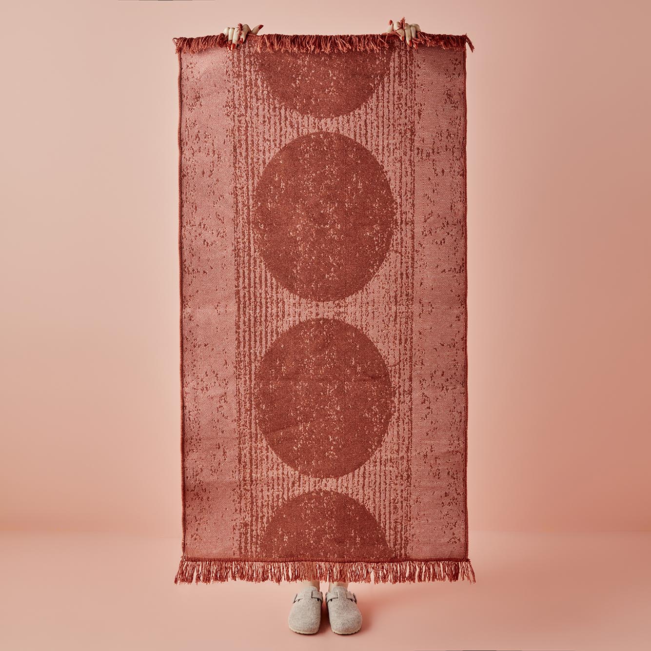 Chloe Kilim Kiremit (120x180 cm) - 80x150 cm - KİREMİT - 2
