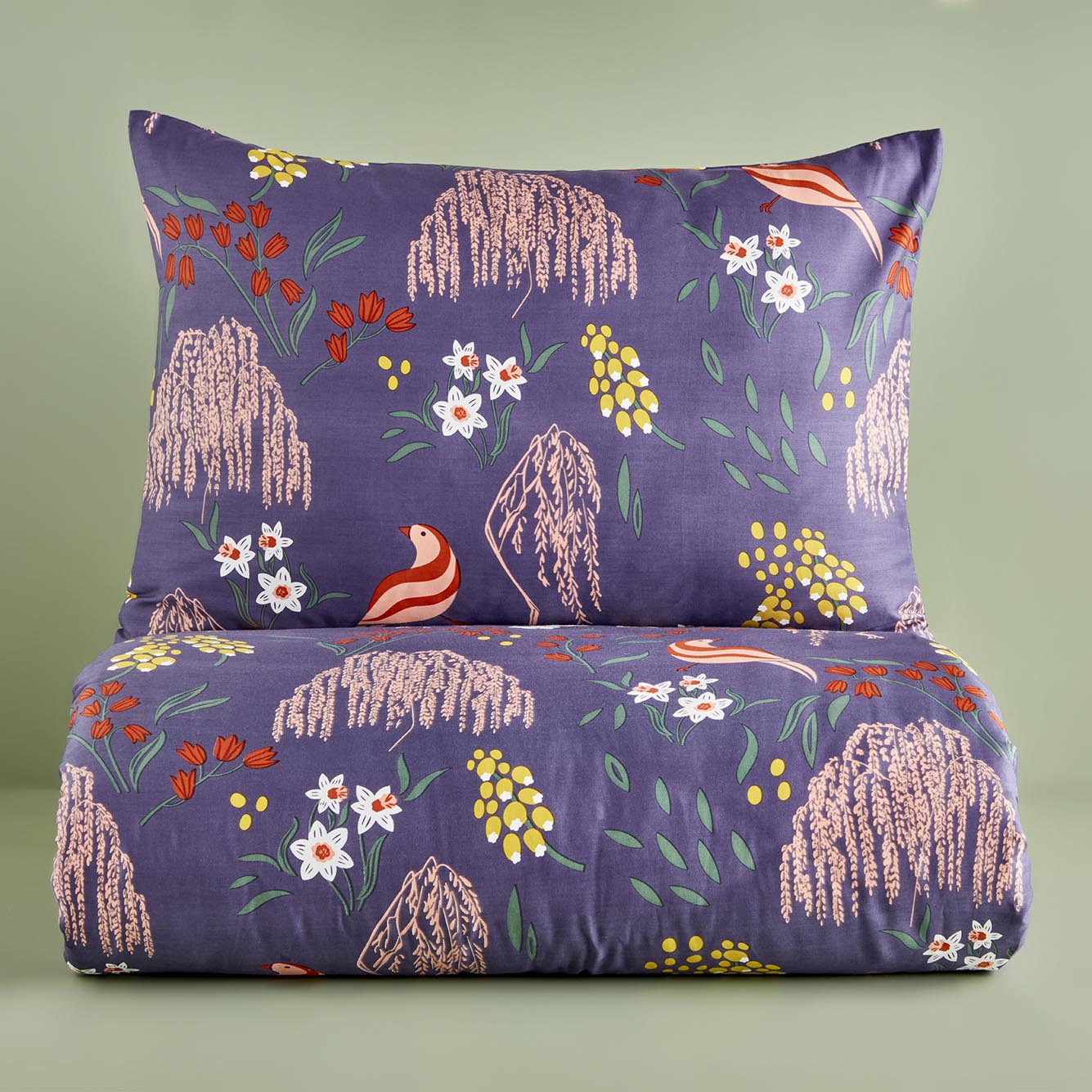 %100 Pamuk Saten Willow - 4