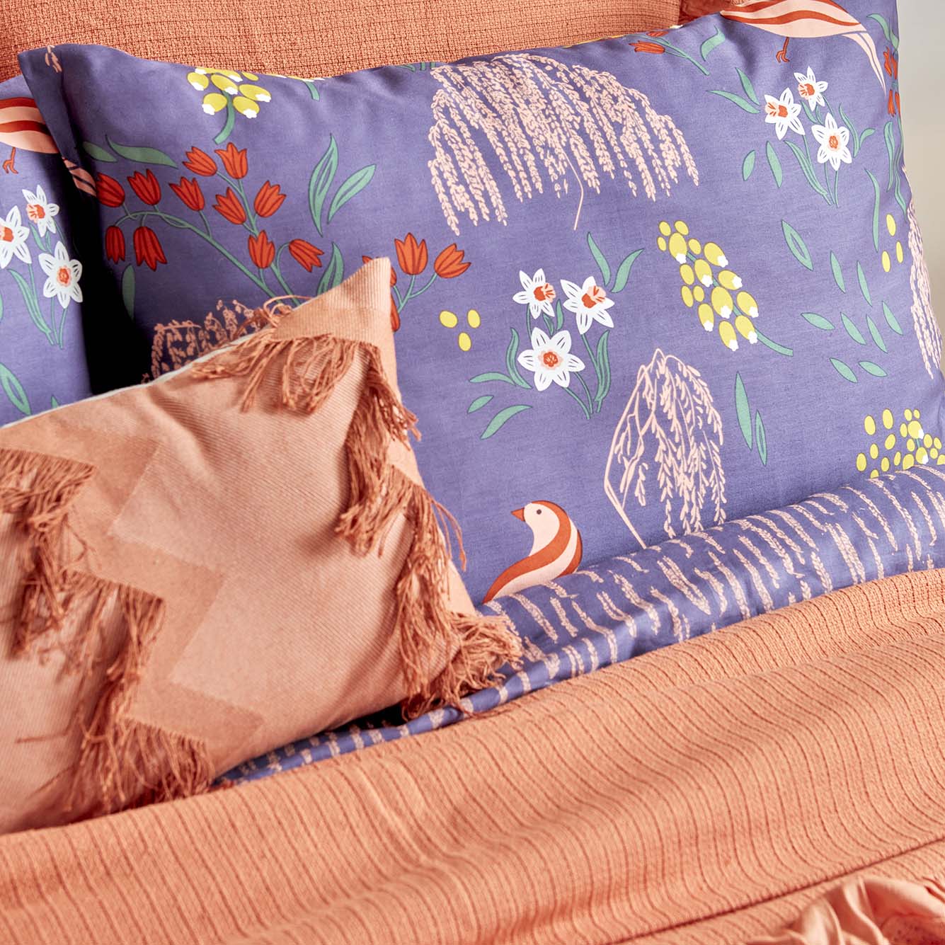 %100 Pamuk Saten Willow - 5