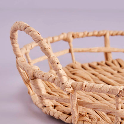 Marin Edgar Dekoratif Tepsi Naturel (30x30x7 cm) - 25x25x5 cm - NATUREL - 2