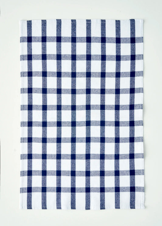 %100 Pamuk Liberty Kurulama Bezi Seti 3'lü Lacivert (45x65 cm)