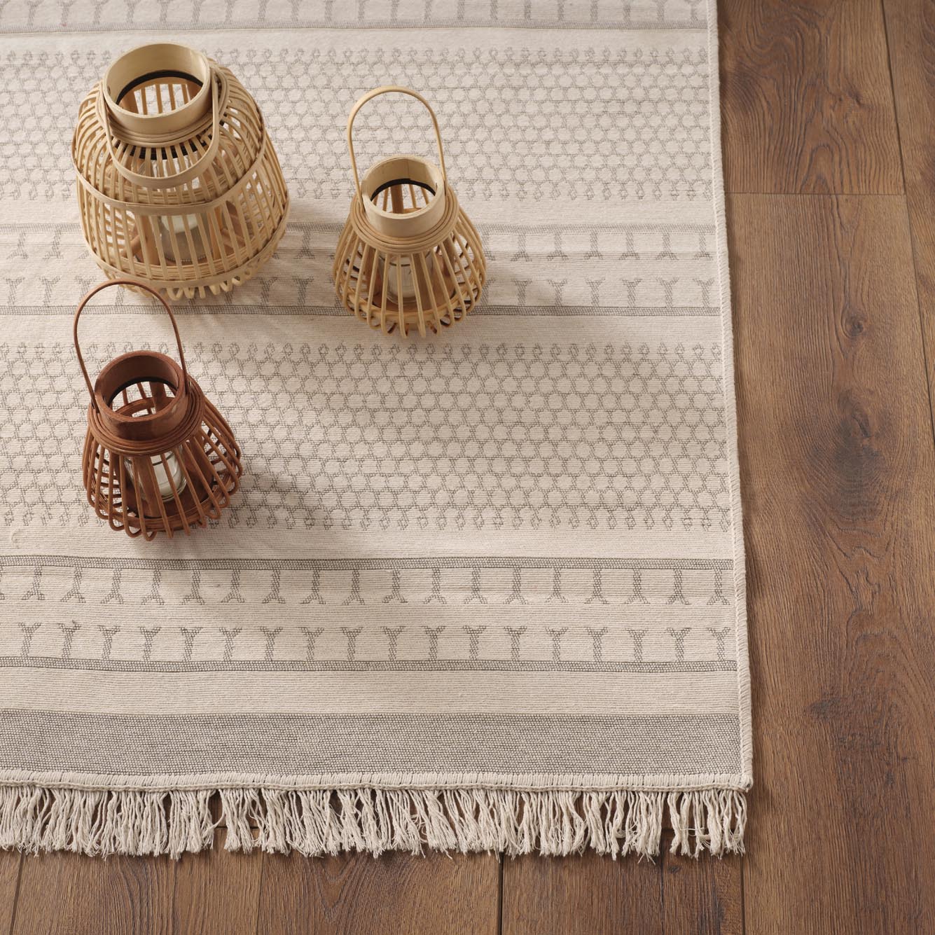 Owen Kilim Gri (120x180 cm) - 80x300 cm - GRİ - 5