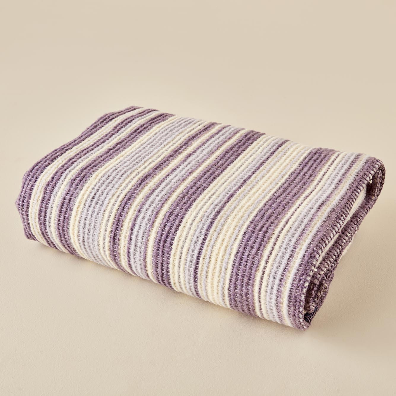 Stripe Pamuklu - 150x200 cm - LİLA - 4