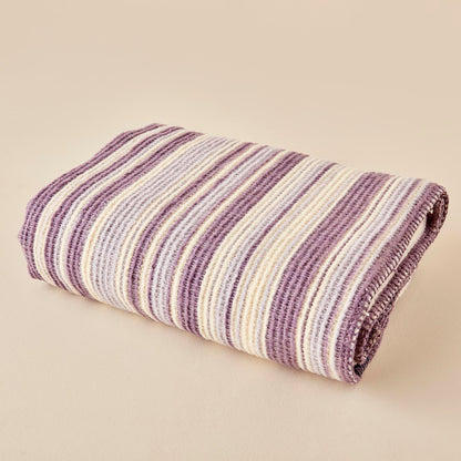Stripe Pamuklu - 150x200 cm - LİLA - 4