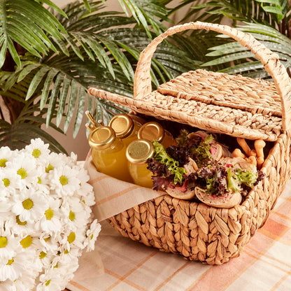Wendy Piknik Sepeti Naturel (42x26x33 cm) - 5