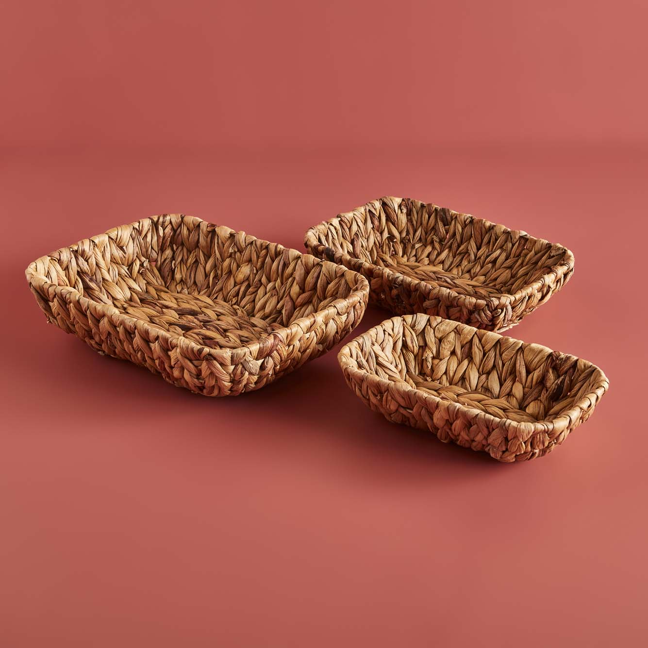 Pale Dikdörtgen Ekmek Sepeti (32x23 cm) - 27x19 cm - NATUREL - 3