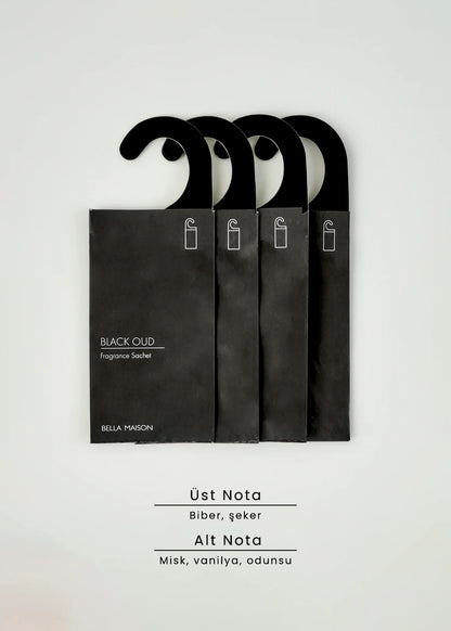 Black Oud 4'lü Koku Kesesi