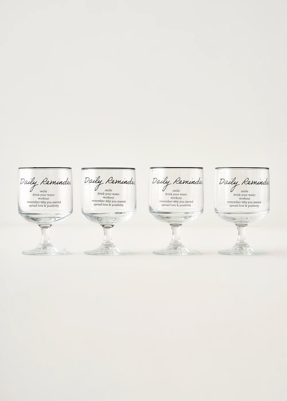 Daily Reminder 4'lü Cup Set (300 cc)
