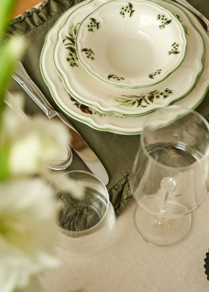 Julia Stoneware 24 Parça 6 Kişilik Yemek Takımı Yeşil - 4