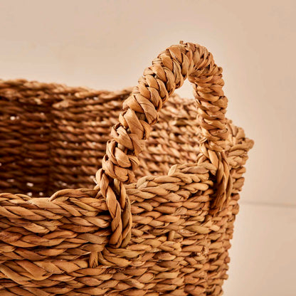 Lissa Hasır Dekoratif Sepet Naturel (33x26 cm) - 2