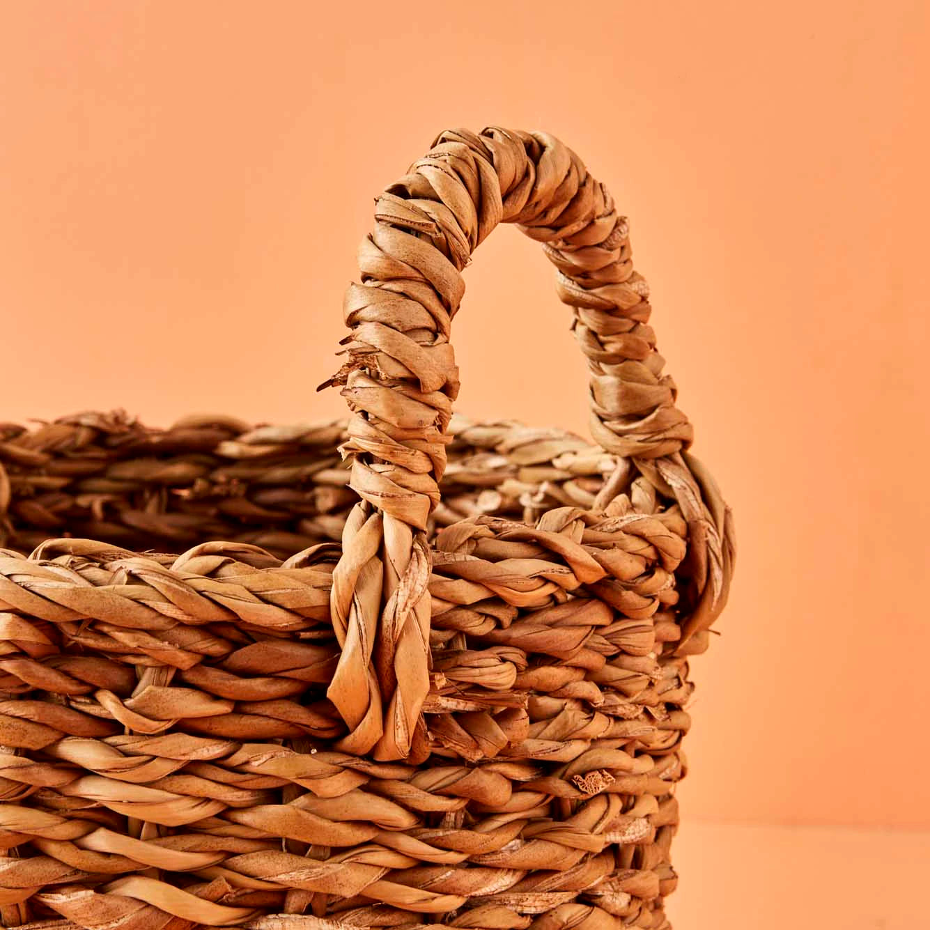 Lissa Hasır Dekoratif Sepet Naturel (33x26 cm) - 23x19 cm - NATUREL - 2