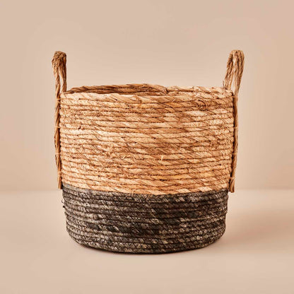 Laris Hasır Dekoratif Sepet (25x21 cm)