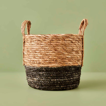 Laris Hasır Dekoratif Sepet (25x21 cm)